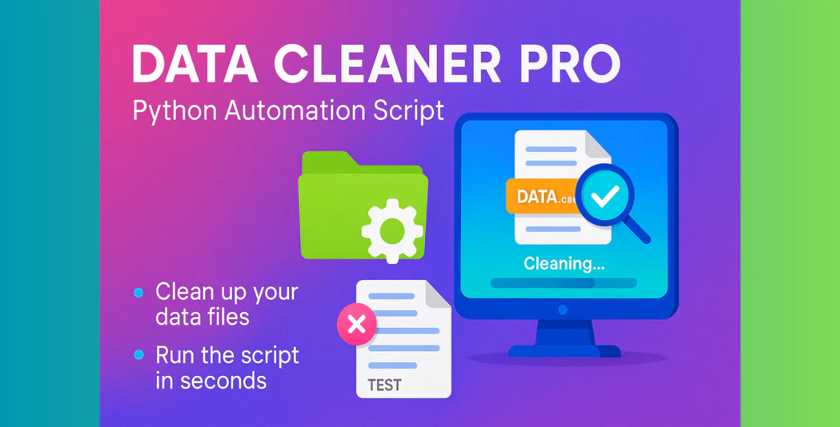Data Cleaner Pro – Python Automation Script