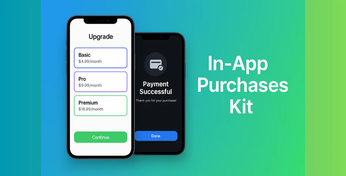 In-App Purchases Kit – Flutter & React Native Integration