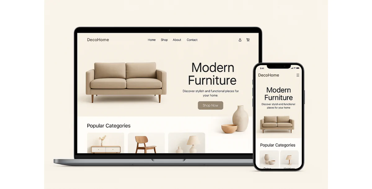 DecoHome – Furniture & Interior Shopify Theme
