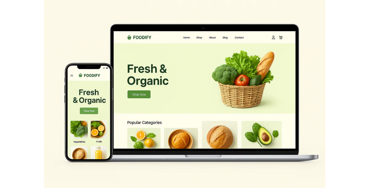 Foodify – Organic Grocery & Food Shopify Theme