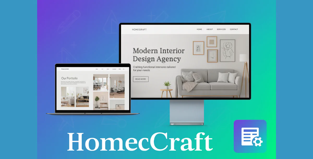 HomeCraft – Interior Design & Architecture WordPress Theme