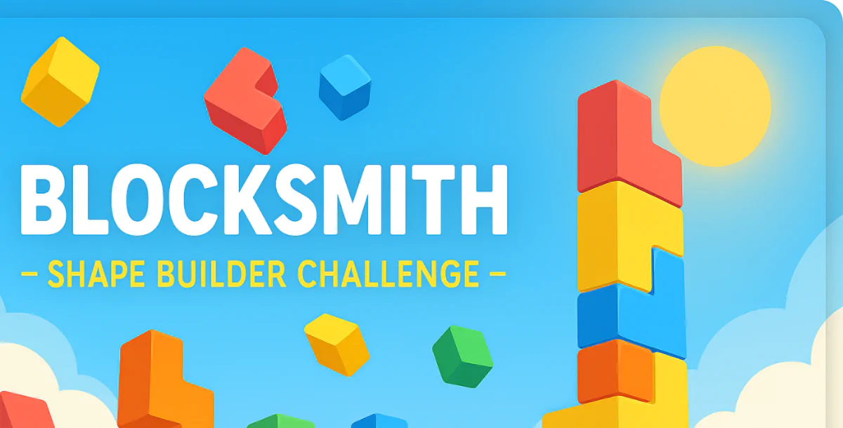 Blocksmith – Shape Builder Challenge