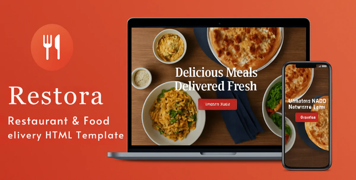 Restora – Restaurant & Food Delivery HTML Template