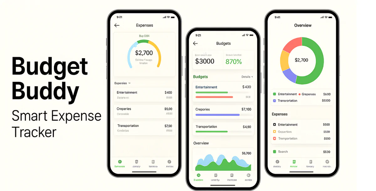 Finance App 1: Budget Buddy – Smart Expense Tracker