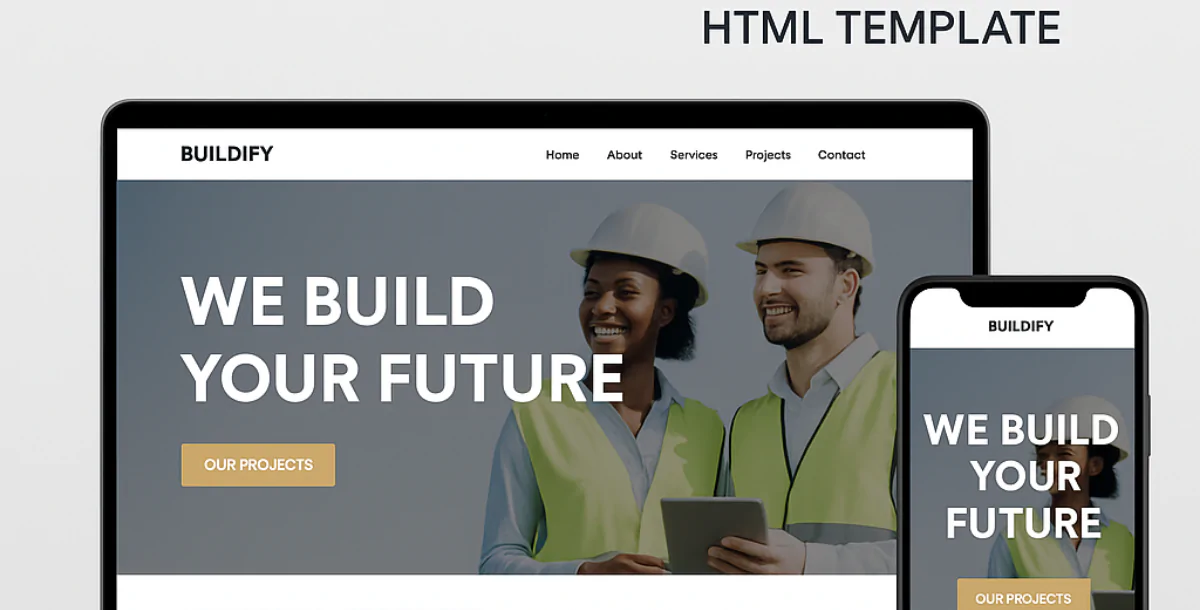 Buildify – Construction & Architecture HTML Template
