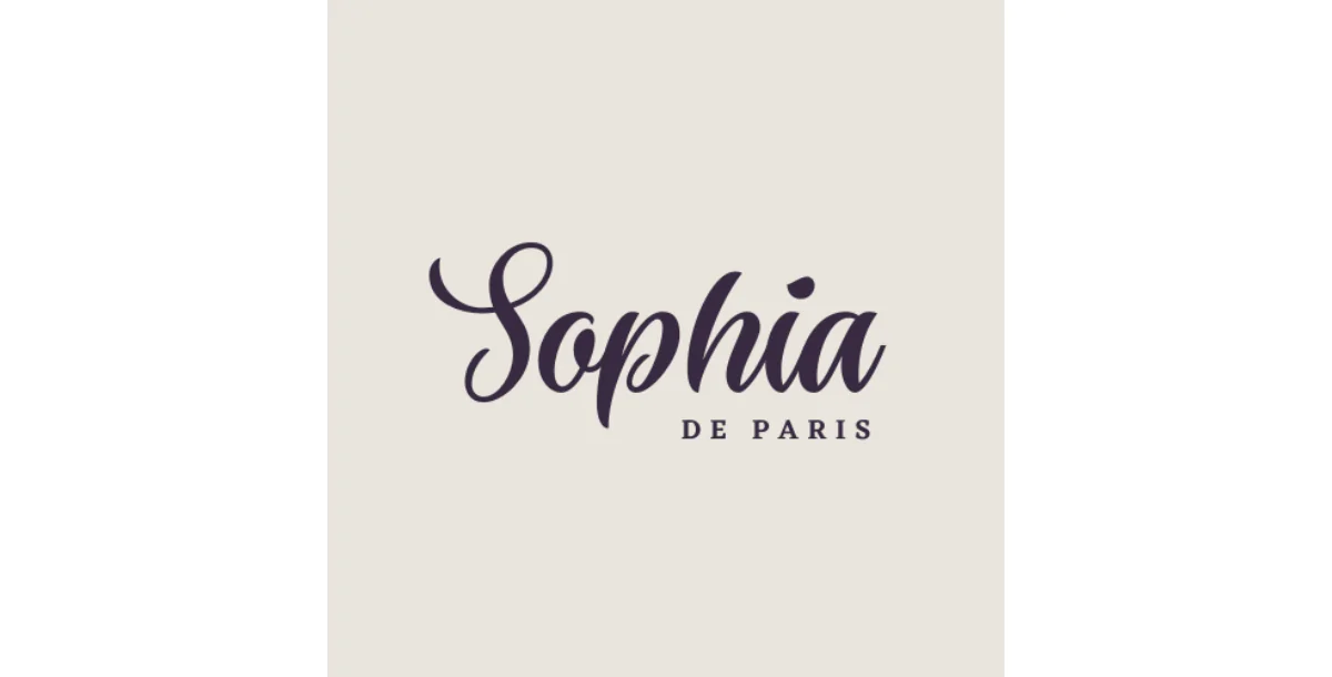 Sophia de Paris – Elegant Handwritten Script Font (Editable in Canva)
