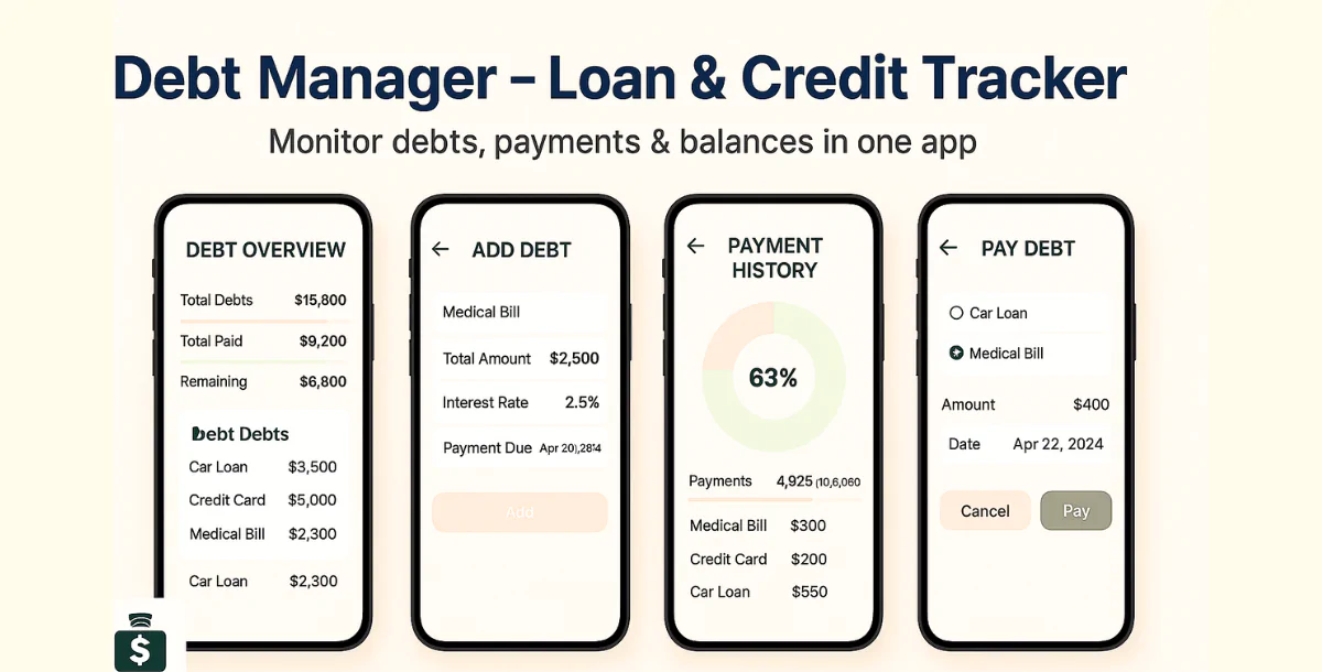 Debt Manager – Loan & Credit Tracker
