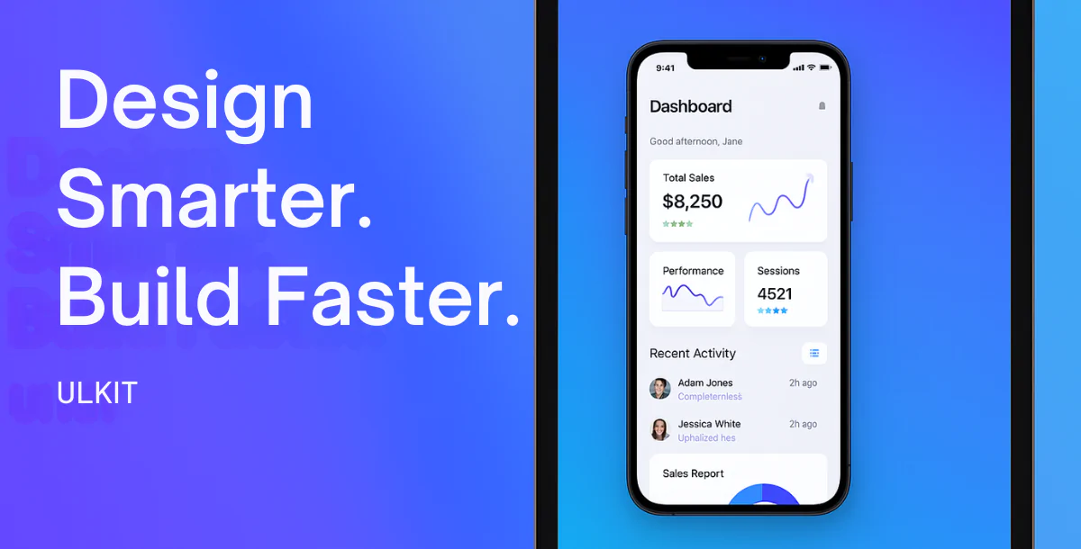 AppUI – Mobile App Dashboard UI Kit