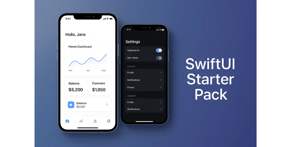 SwiftUI Starter Pack – iOS App Template