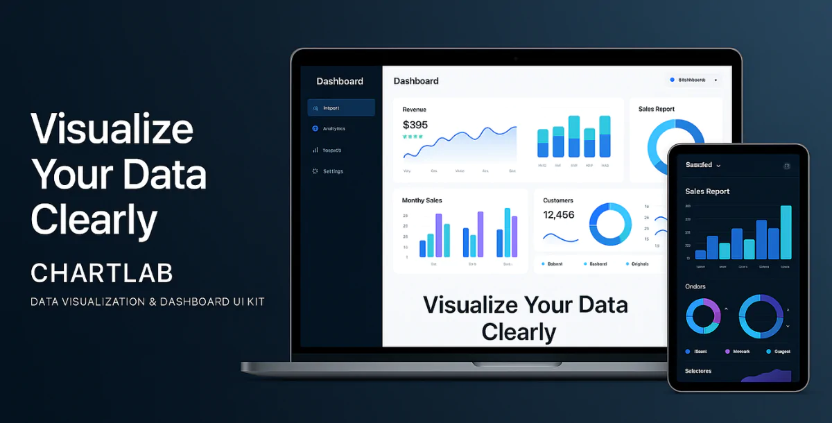 ChartLab – Data Visualization & Dashboard UI Kit