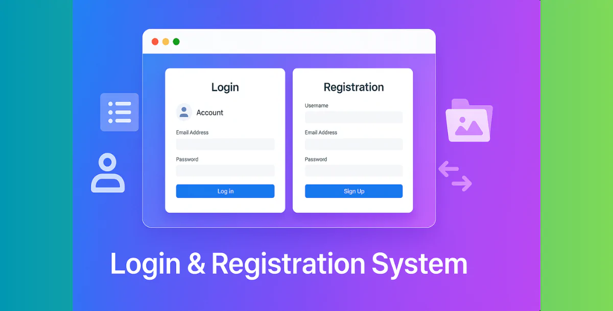 Login & Registration System – Secure PHP Script