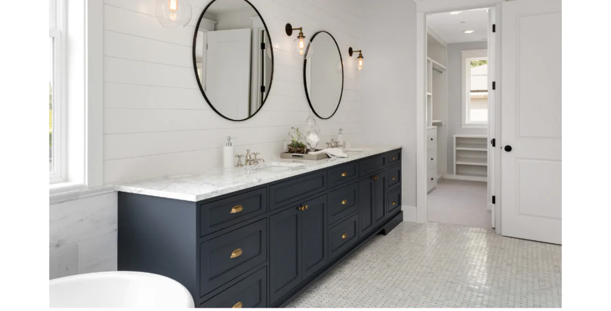 Bathroom Design Aesthetic – Minimal Canva Template