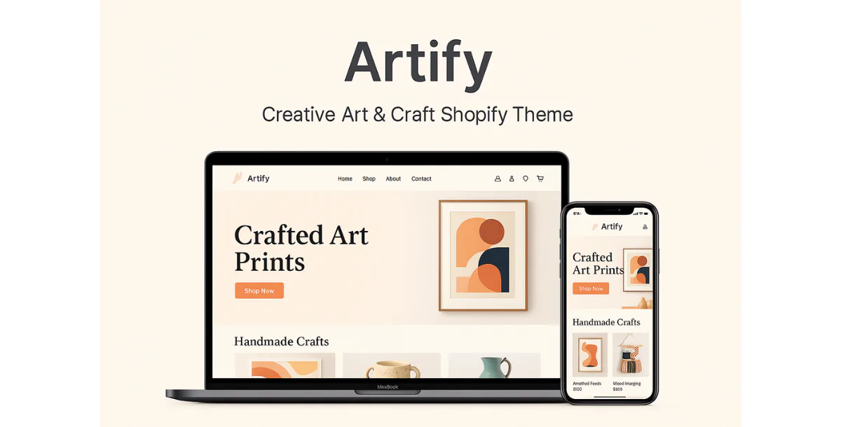 Artify – Creative Art & Craft Shopify Theme