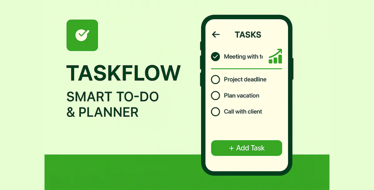 TaskFlow – Smart To-Do & Planner