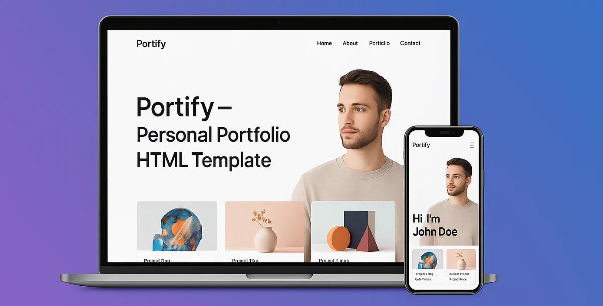 Portify – Personal Portfolio HTML Template