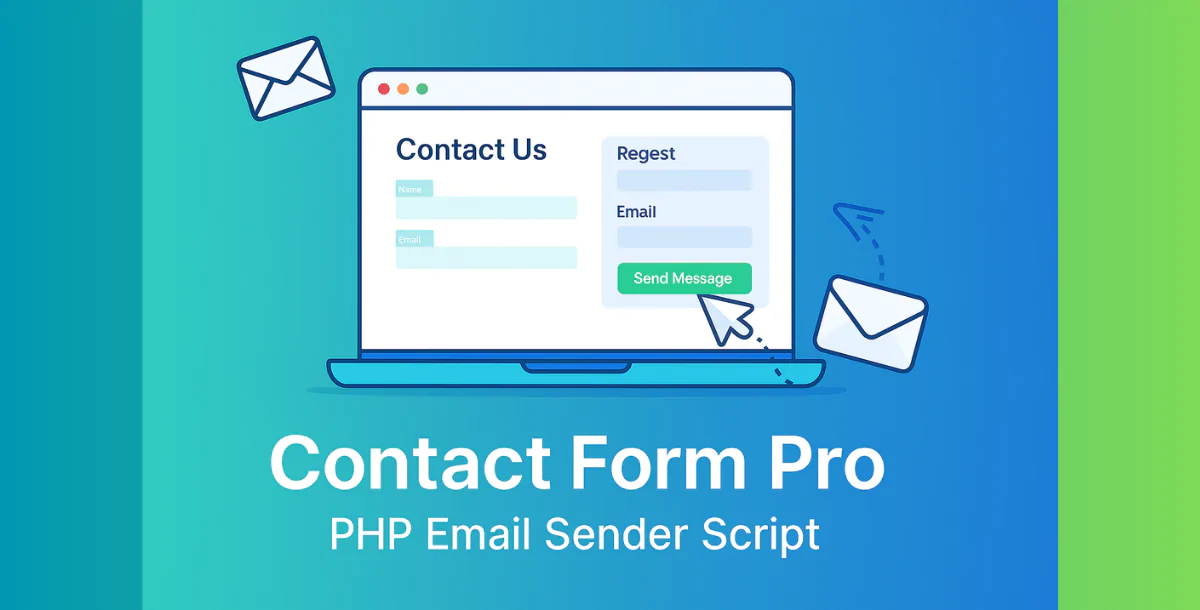 Contact Form Pro – PHP Email Sender Script