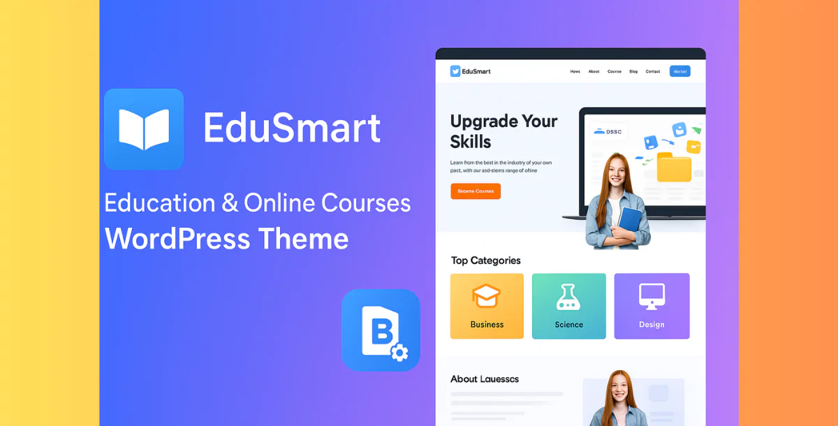 EduSmart – Education & Online Courses WordPress Theme