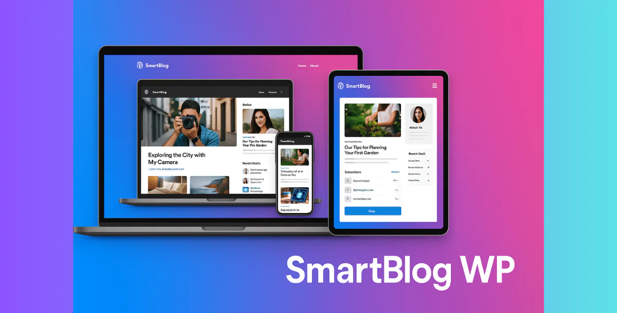 SmartBlog WP – Responsive WordPress Blog Theme
