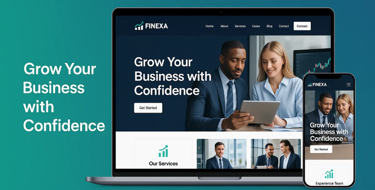 Finexa – Finance & Consulting HTML Template